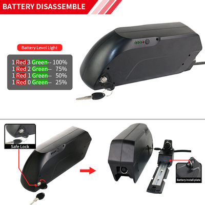 waterdichte iPx5 13S5P 48 Voltlithium Ion Battery Pack For Ebike
