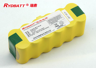 500 Keer Nimh-Batterij van het het Metaalhydride van het Pak/14,4 V Nikkel de Batterijpak