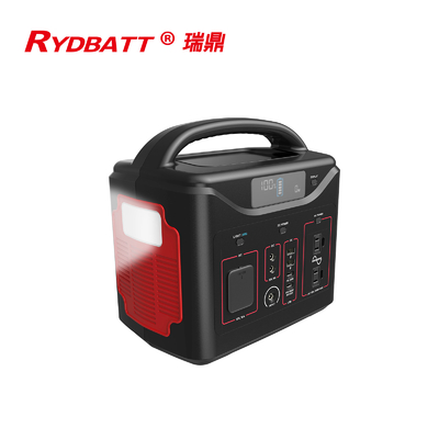 De krachtcentrale van Ryder Portable, de Batterijsteun van 600Wh LiFePO4, AC van de de sinusgolf van 220V 500W Zuivere Afzet, PD 100W input USB-c