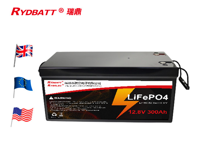 300AH de Batterij 12.8V 32700 Cellen 200A BMS van de huisenergie LiFePO4